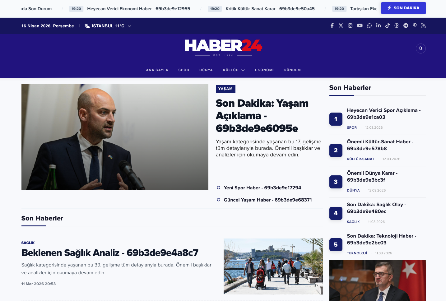 Hazır tema örneği 7